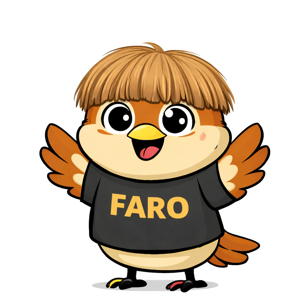 FARO mascot
