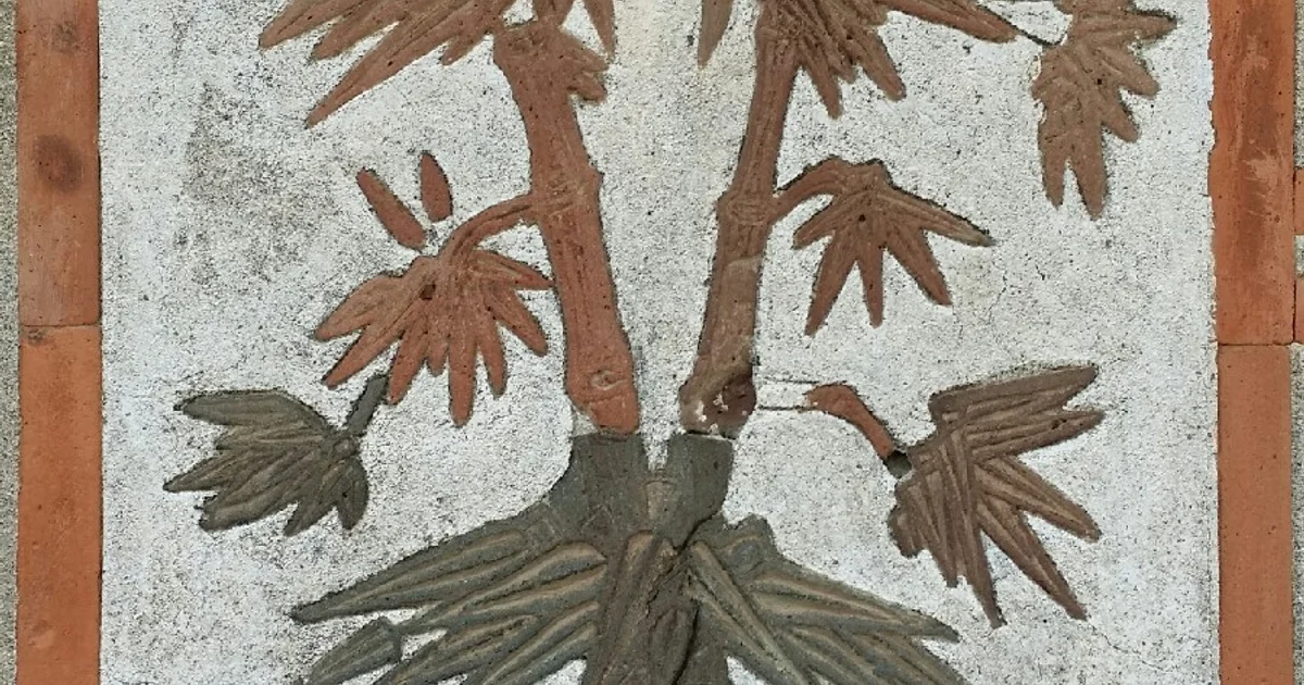 경복궁 자경전 서쪽벽면 꽃담