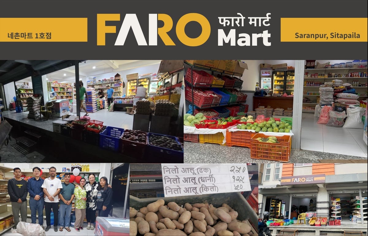 네촌상회 FARO Mart 현장 사진